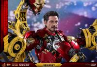 gallery image of iron man mark iv with suit-up gantry