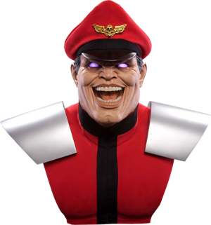 Street Fighter M Bison Life Size Bust By Pop Culture Shock Sideshow