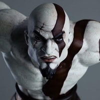 God of War Lunging Kratos Statues