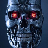 Terminator T-800 Endoskeleton Life-Size Bust