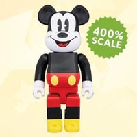 Disney Bearbrick Mickey Mouse 400 Figure by Medicom Toy | Sideshow 