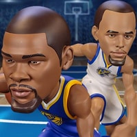 NBA Stephen Curry and Kevin Durant SmALL-Stars Collectible Set