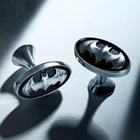 DC Comics Batman Insignia Cufflinks Jewelry