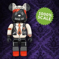 Be@rbrick Anna Sui Red & Beige 1000% Collectible Figure by 