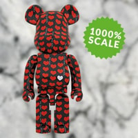 Be@rbrick Black Heart 1000% Collectible Figure by Medicom ...