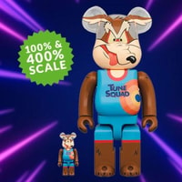 Be@rbrick Wile E. Coyote 100% and 400% Collectible Set by 