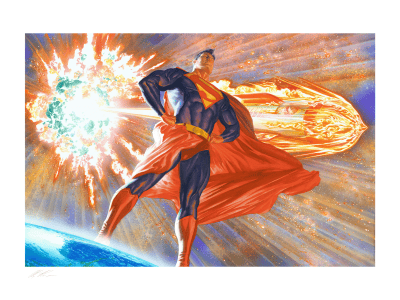 Superman & Lois Lane Fine Art Print by Julian Totino Tedesco