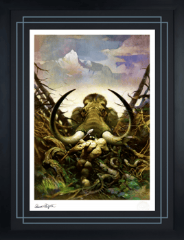 Beyond The Grave by Frank Frazetta Wall Art Gothic Fantasy Decor Frank Frazetta Artwork Scary Art Prints Horror Battle Posters Frazetta Illustration D