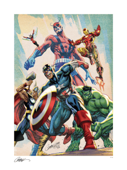 Marvel The Avengers Art Print 