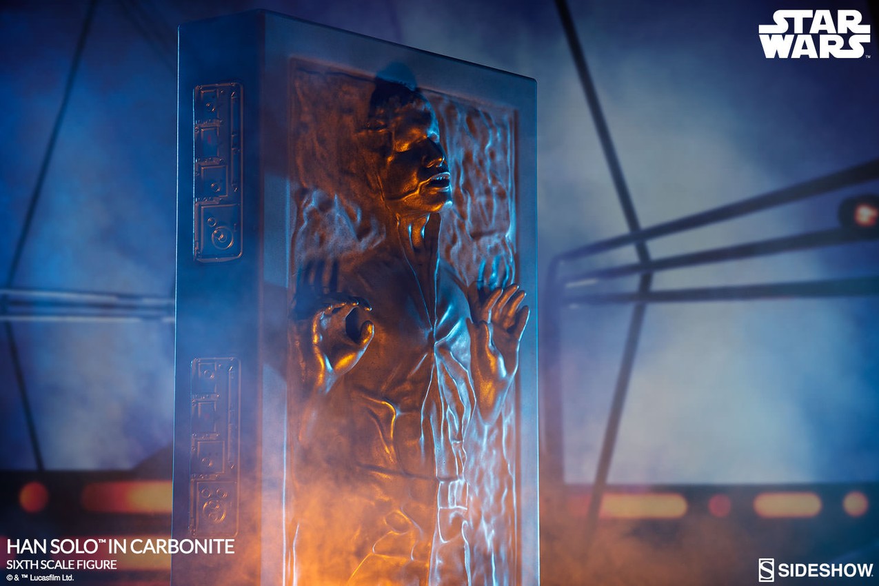 Star Wars Han Solo in Carbonite Sixth Scale Figure by Sidesh