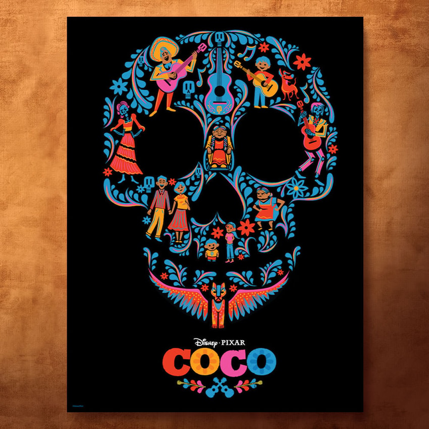Coco (Skull Edition) Art Print By Cyclops Print Works | Sideshow 