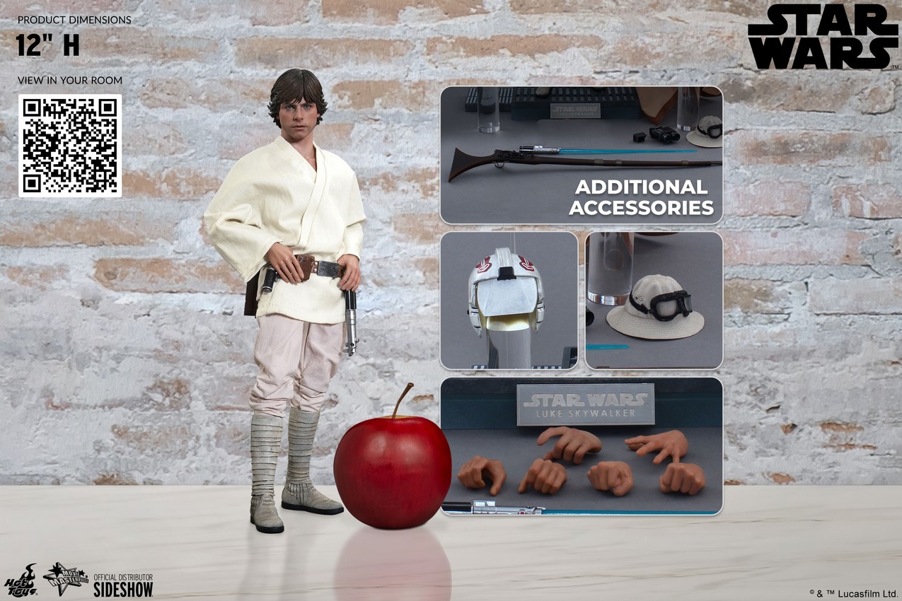 Star Wars Luke Skywalker Sixth Scale Figure by Hot Toys | Sideshow 