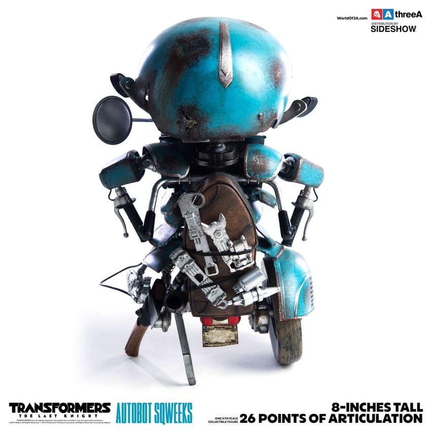 Transformers Autobot Sqweeks Sixth Scale Figure by ThreeA To 