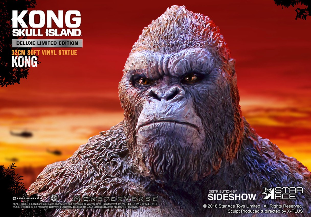 Kong: Skull Island Kong Deluxe Vinyl Statue by Star Ace Toys