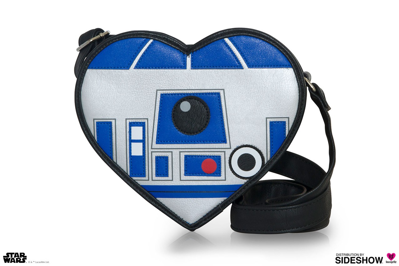 Star Wars R2-D2 Heart-Shaped Crossbody Bag by Loungefly | Sideshow
