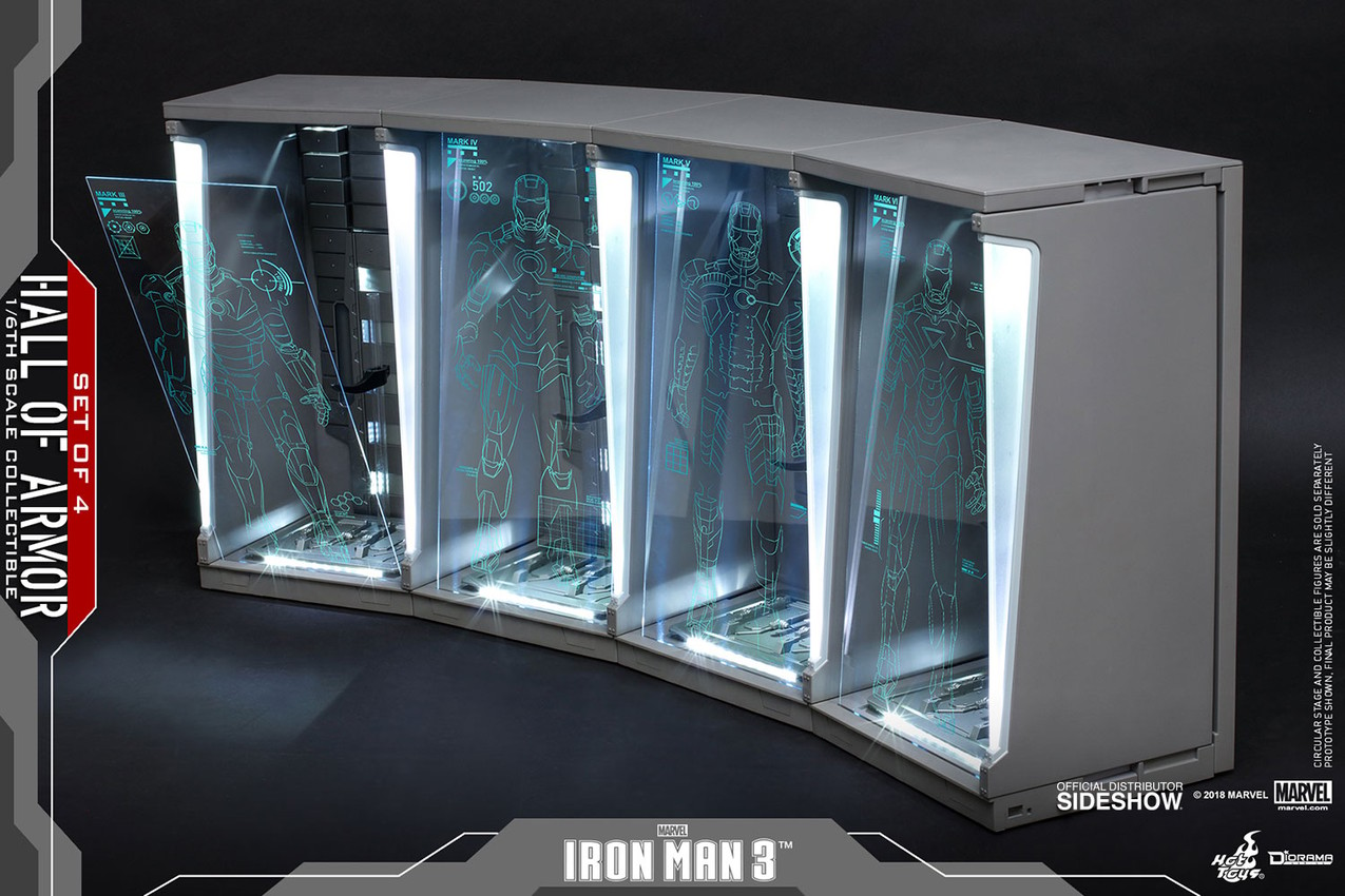 Hall of Armor: Iron Man Model 4 Armor (Marvel) Deluxe PX Exclusive Fun –  Collector's Outpost