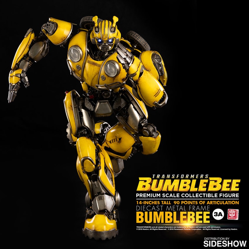 Bumblebee Transformers O Último Cavaleiro DLX Scale Threea - Prime