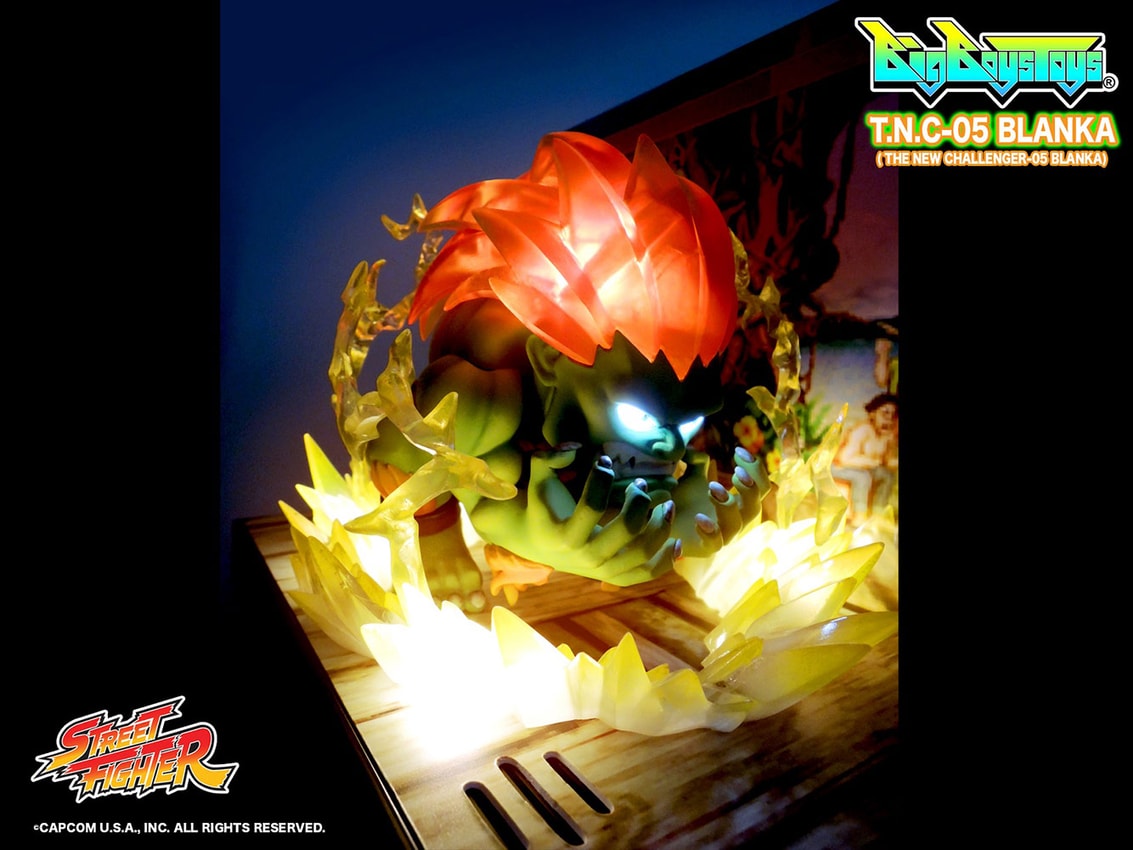 Street Fighter Blanka Glow Reaction Figure (Net) (C: 1-1-2) - Discount  Comic Book Service