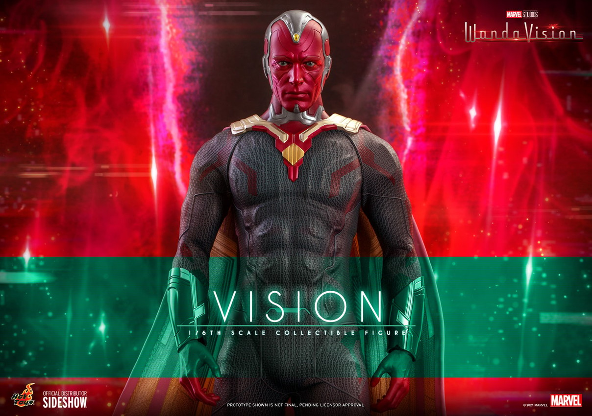 Vision Sixth Scale Collectible Figure by Hot Toys | Sideshow 