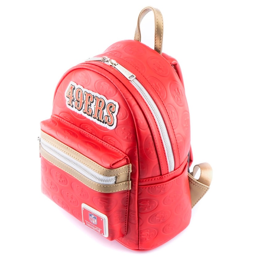 Loungefly NFL San Francisco 49ers Patches Mini Backpack - Pre