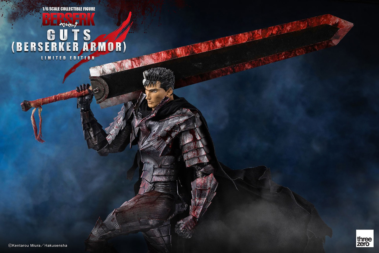 Guts Berserker Armor Limited Edition Sixth Scale Figure by