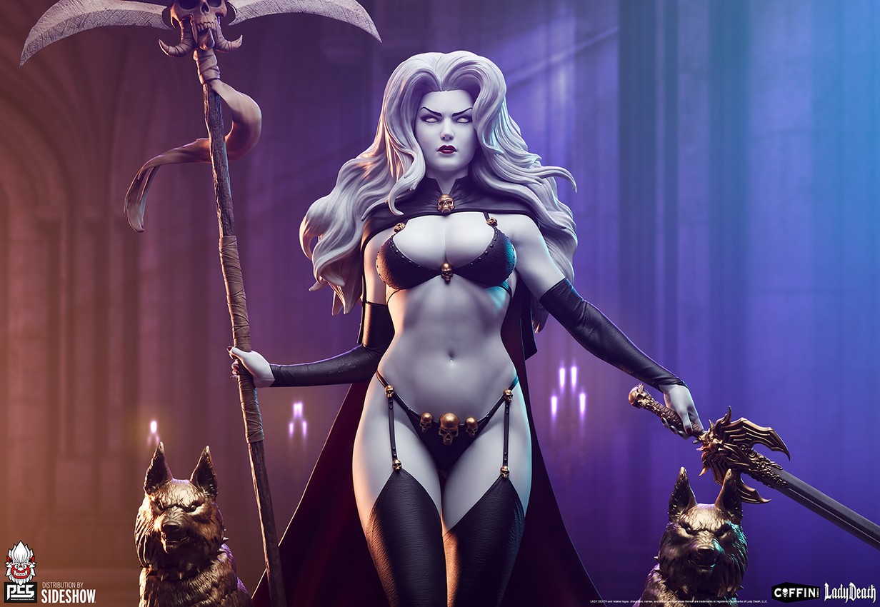 Lady Death 1:3 Scale Statue by PCS | Sideshow Collectibles