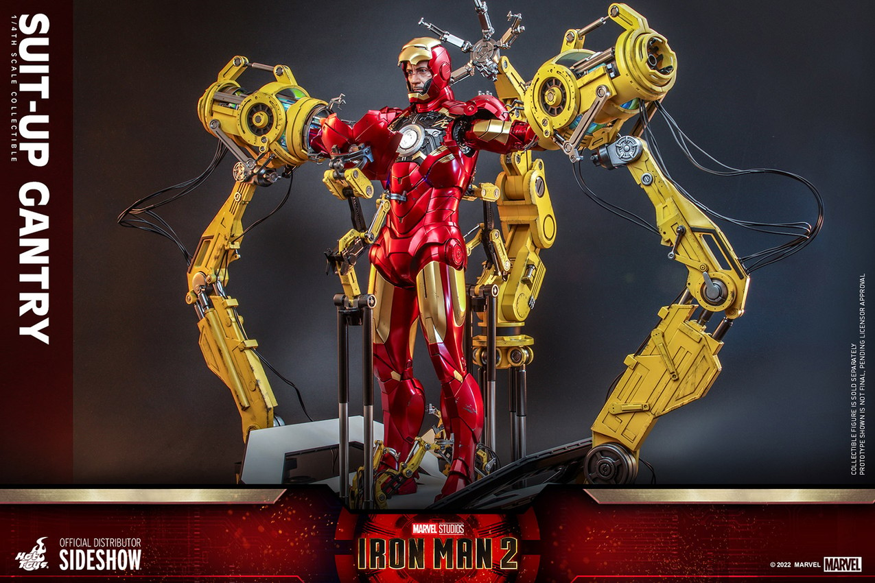 Iron Man Suit-Up Gantry by Hot Toys