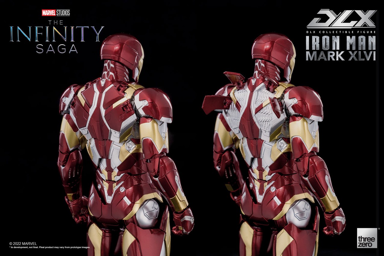 Iron Man Mark 46 DLX Collectible Figure by Threezero