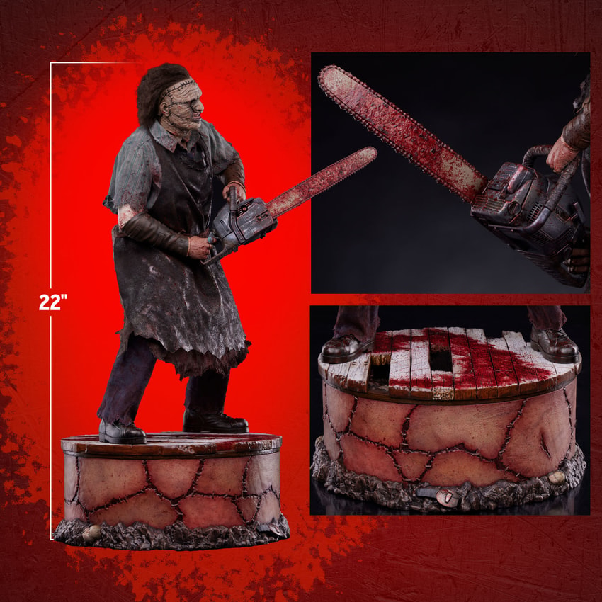 Leatherface Deluxe Edition Quarter Scale Statue by PCS | Sideshow