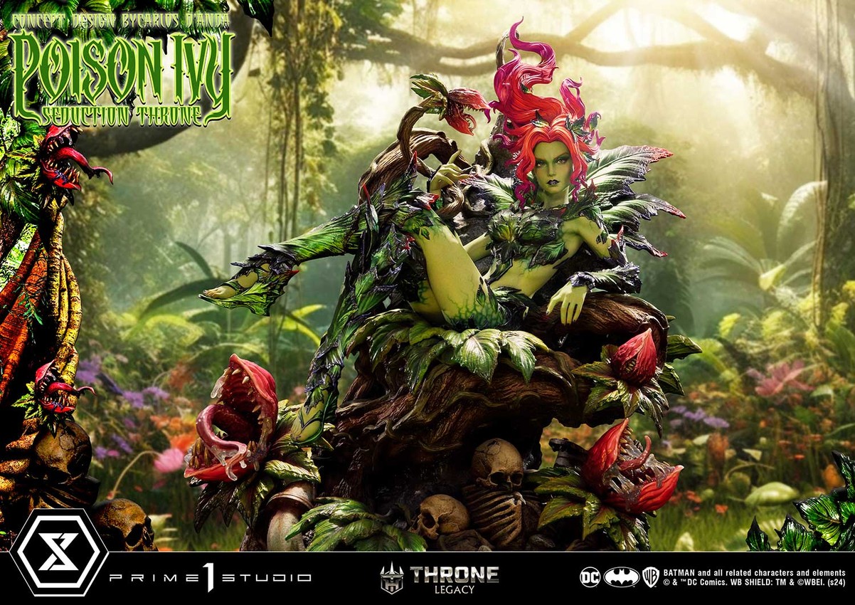 Poison Ivy Seduction Throne Quarter Scale Statue by Prime 1 Studio |  Sideshow Collectibles