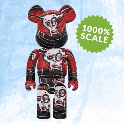 Be@rbrick Jean-Michel Basquiat #5 1000% Collectible Figure | Sideshow  Collectibles