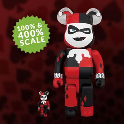 Be@rbrick Harley Quinn (Batman the Animated Series Version) 100% u0026 400%  Collectible Set by Medicom Toy | Sideshow Collectibles