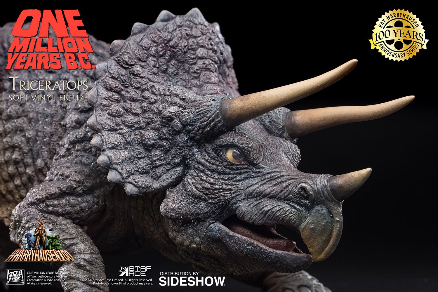 Triceratops and Loana Statue by Star Ace Toys | Sideshow Collectibles