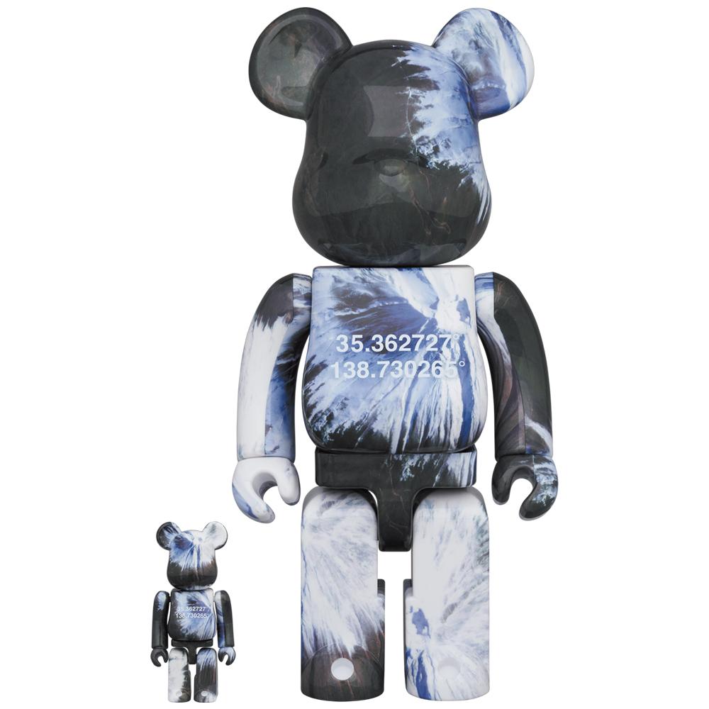 Be@rbrick Benjamin Grant Overview Fuji 100% and 400% Collectible Set |  Sideshow Collectibles