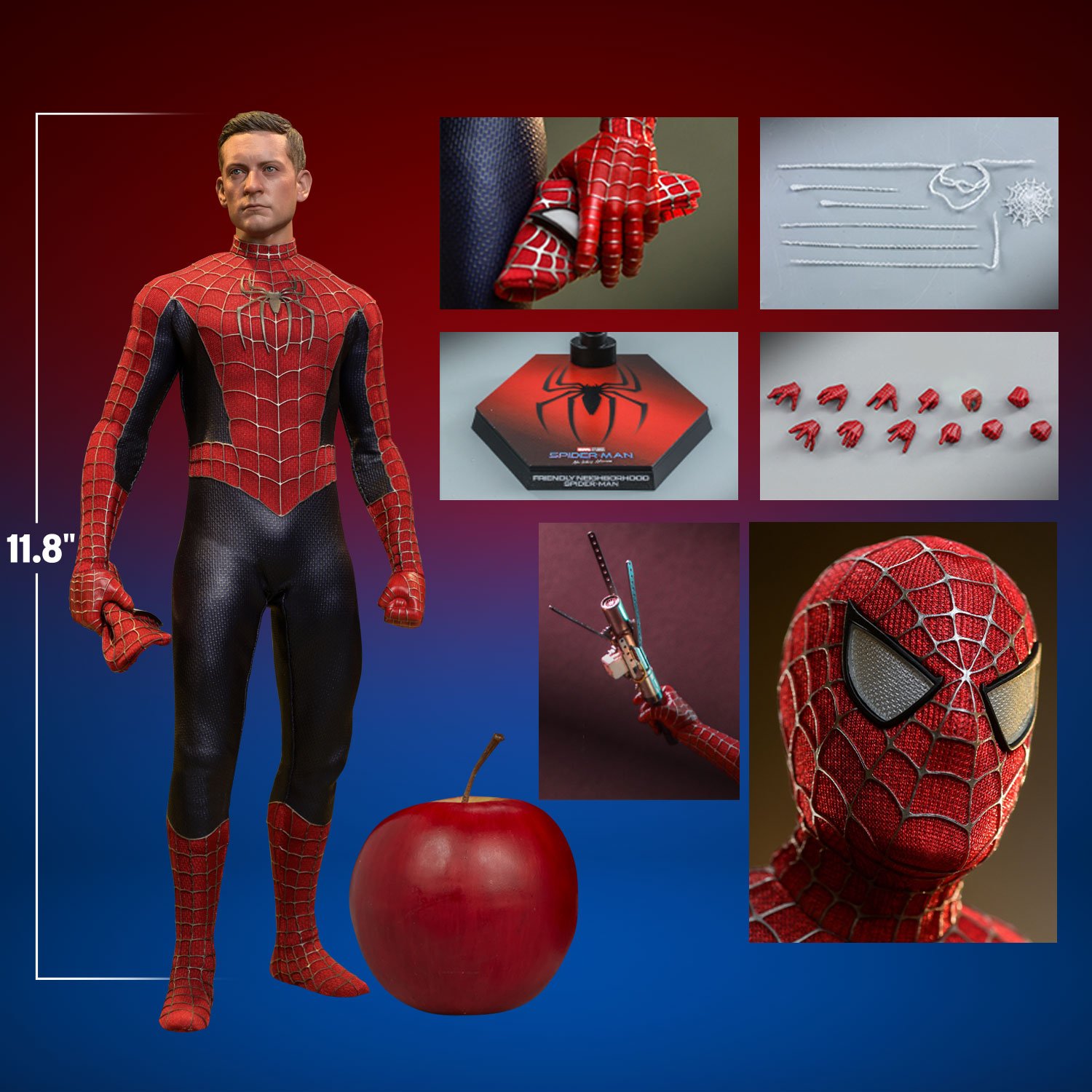 Friendly Neighborhood Spider-Man Sixth Scale Figure by Hot Toys | Sideshow  Collectibles