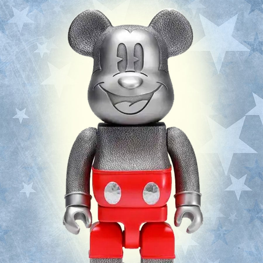 Mickey Mouse Disney 100 Be@rbrick 400% (Special Edition) by Royal Selangor  | Sideshow Collectibles