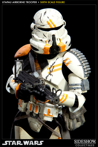 Sideshow Collectibles Battalion Clone Trooper Sixth Scale Figure - Star Wars:  The Clone Wars - The Compleat Sculptor