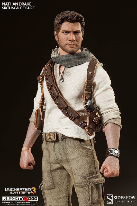 Uncharted 3 Nathan Drake Sixth Scale Figure  Collector Edition View 8