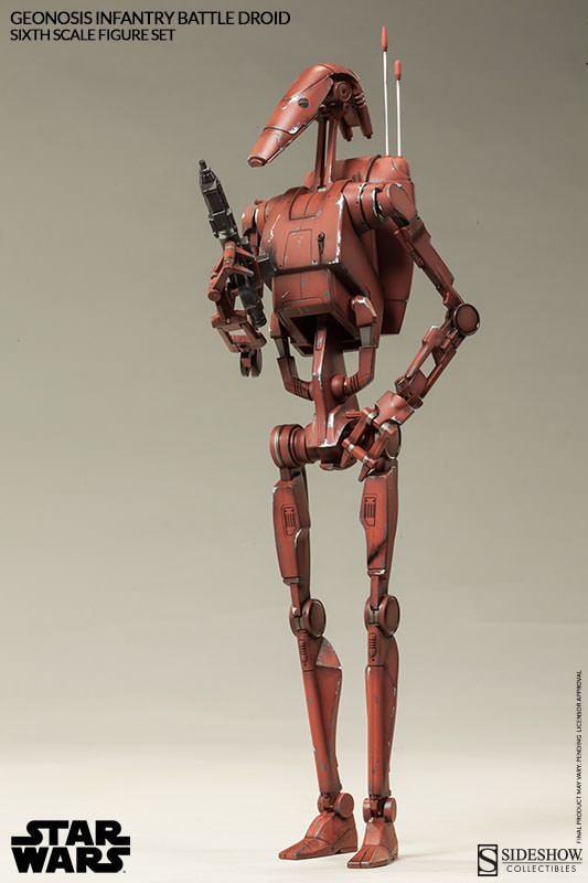 Hot Toys x Sideshow Collectibles: Star Wars - Battle Droid (Geonosis) – TOY  TOKYO