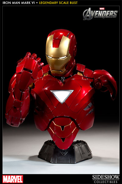 Marvel Iron Man - Mark VI Legendary Scale™ Bust by Sideshow