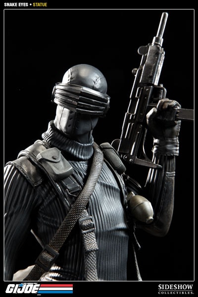 G.I. Joe Snake Eyes and Timber Polystone Statue by Sideshow