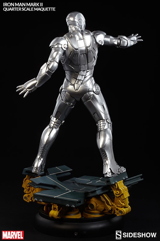 Marvel Iron Man Mark II Quarter Scale Maquette by Sideshow C