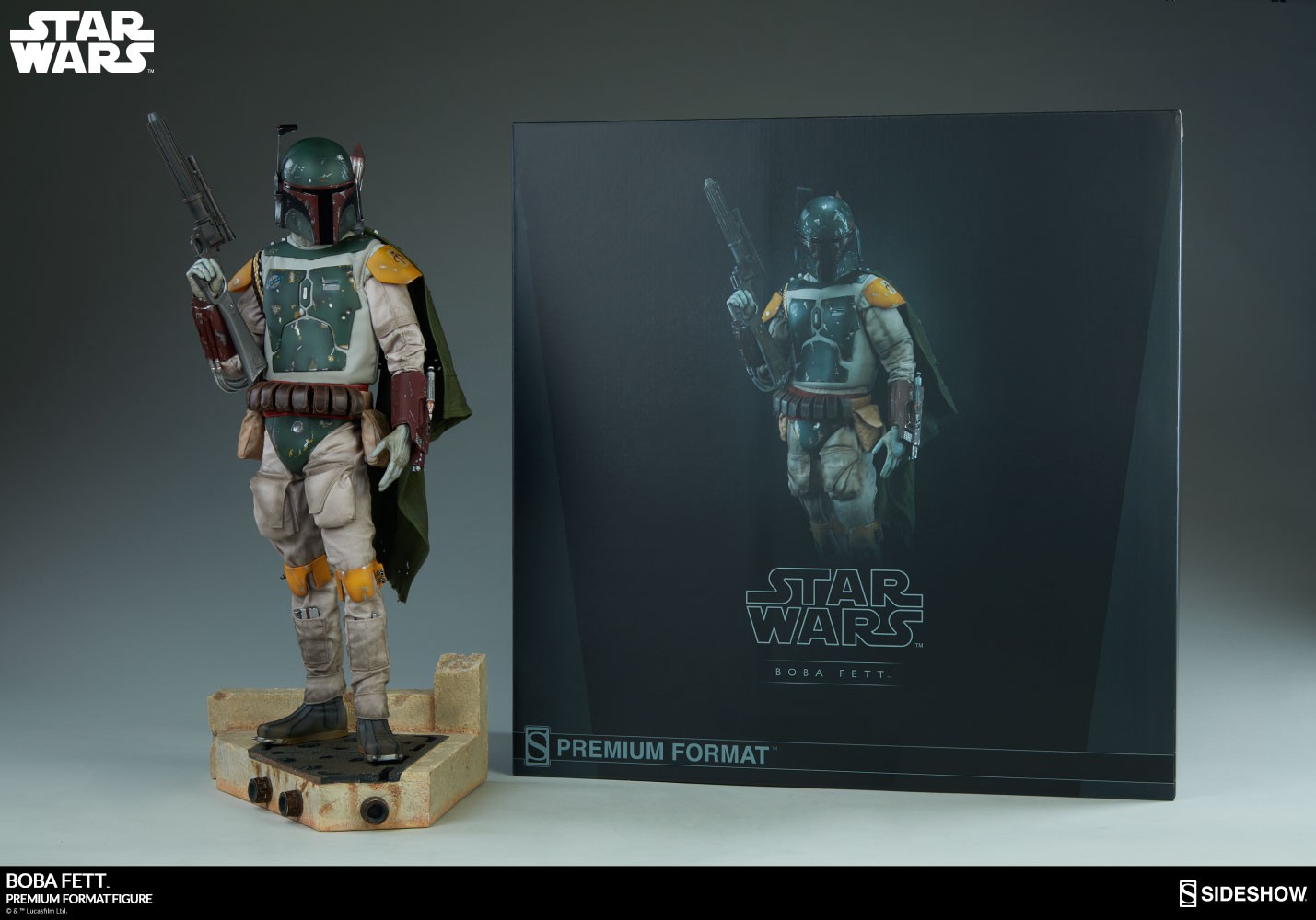 Star Wars Boba Fett Premium Format(TM) Figure by Sideshow Co