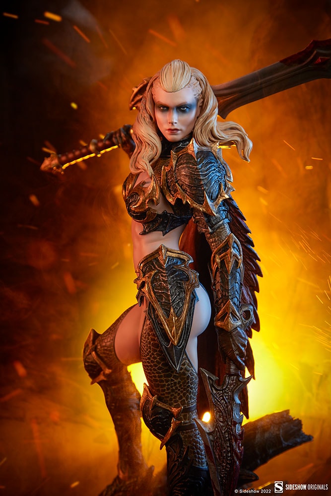 Dragon Slayer: Warrior Forged in Flame Statue by Sideshow 