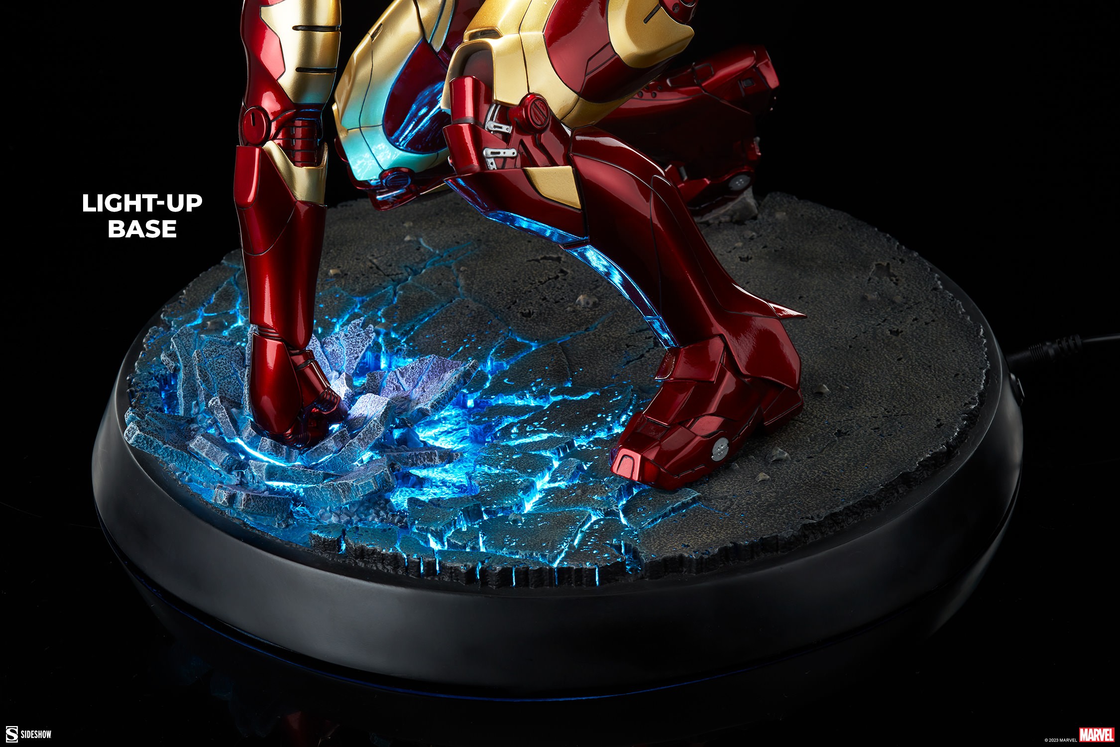 Sideshow Collectibles Marvel Iron Man 3 Iron Patriot Maquette Statue
