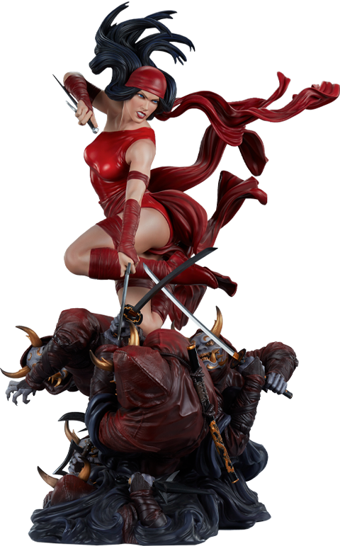 Purchases Elektra Fan Art Statue 1:6 Scale (Unpainted)