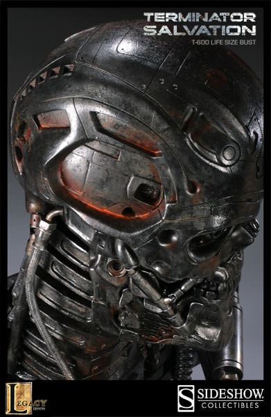 Terminator T-600 Life Size Statue 1:1 Endoskeleton Prop /Sideshow