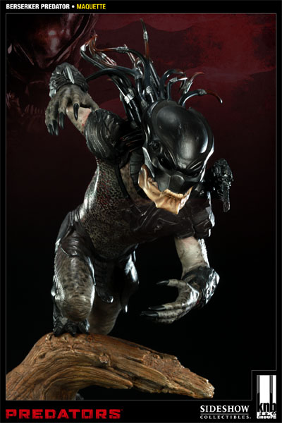 Predator The Berserker Maquette by Sideshow Collectibles 