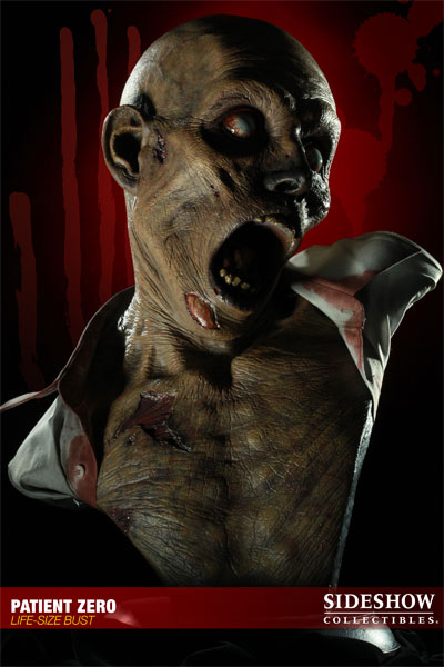 The Dead Patient Zero Life-Size Bust by Sideshow Collectibles 