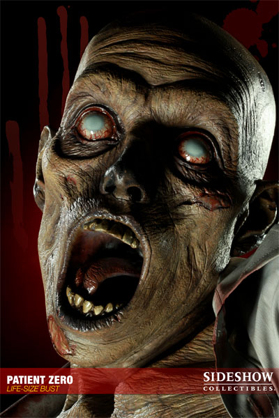 The Dead Patient Zero Life-Size Bust by Sideshow Collectibles 